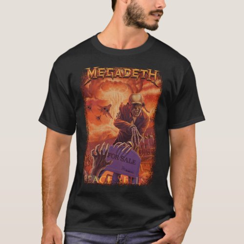 Megadeth  Skeleton Realtor T_Shirt