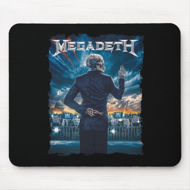 Megadeth - Vic Rally  Mouse Pad (Front)