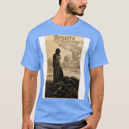 Megaera Hades Inspired Classic Etching Design T_Shirt