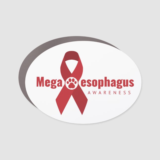 Megaesophagus Awareness Car Magnet (Front)