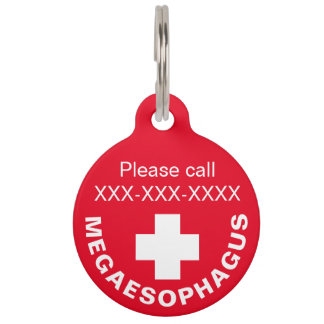 Megaesophagus Medical ID Tag