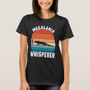 Megalania Whisperer Prehistoric Giant Reptile Vint T-Shirt