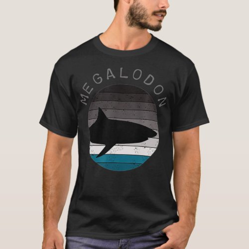 Megalodon Great White Shark  T_Shirt