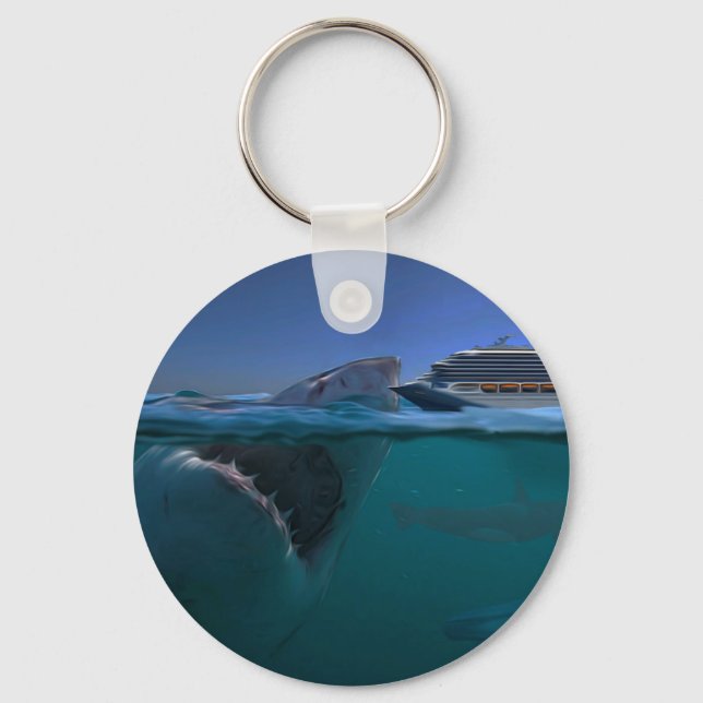 Megalodon Keychain (Front)
