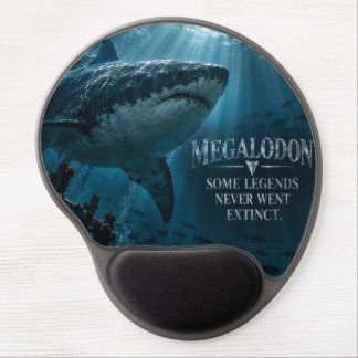 Megalodon Shark Ocean Gaming Mouse Pad