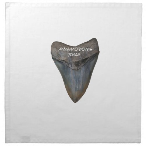 Megalodon Shark Tooth Napkin