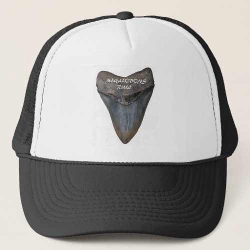 Megalodon Shark Tooth Trucker Hat
