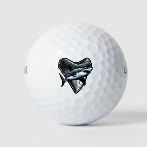 Megalodon Tooth Golf Balls