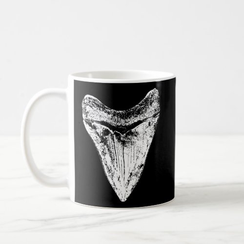 Megalodon Tooth Shark Lover Gift Meg Sharks Fossil Coffee Mug