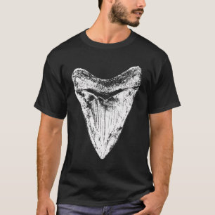 Megalodon Tooth Shark Lover Gift Meg Sharks Fossil T-Shirt