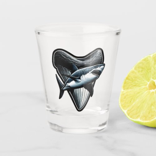 Megalodon Tooth Shot Glass