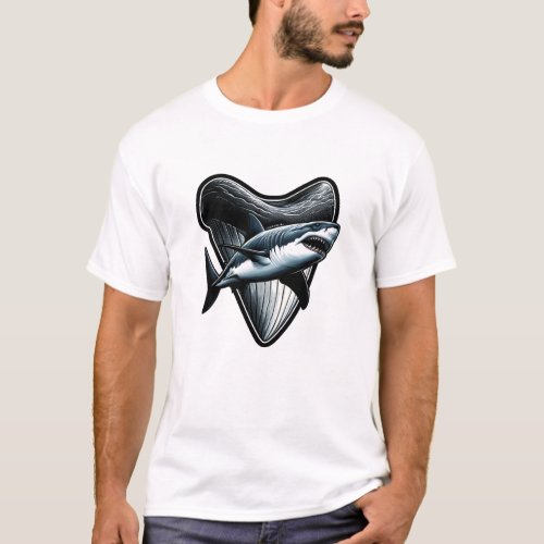 Megalodon Tooth T_Shirt