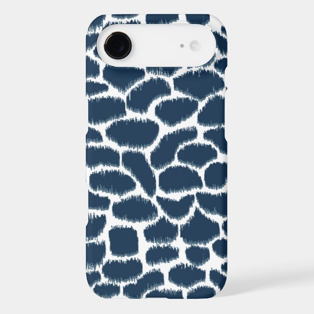 Megan Adams Animal Print Ikat Navy Case-Mate iPhone Case (Back)