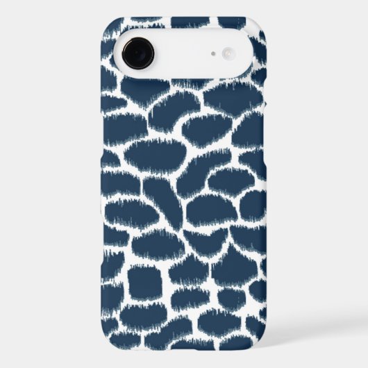 Megan Adams Animal Print Ikat Navy Case-Mate iPhone Case (Back)