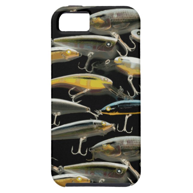 Megan Adams Fishing Lures Case-Mate iPhone Case (Back)
