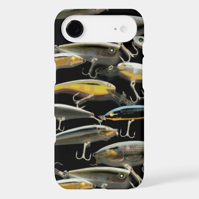 Megan Adams Fishing Lures Case-Mate iPhone Case (Back)