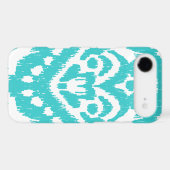 Megan Adams Zig Zag Ikat- turquoise Case-Mate iPhone Case (Back (Horizontal))