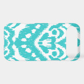 Megan Adams Zig Zag Ikat- turquoise Case-Mate iPhone Case (Back (Horizontal))