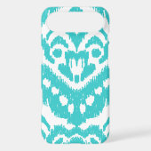 Megan Adams Zig Zag Ikat- turquoise Case-Mate iPhone Case (Back)