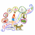 megan celebrate sign statuette<br><div class="desc">celebrate</div>