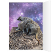 Megan, Happy Birthday Meerkat Birthday Card (Inside (Left))