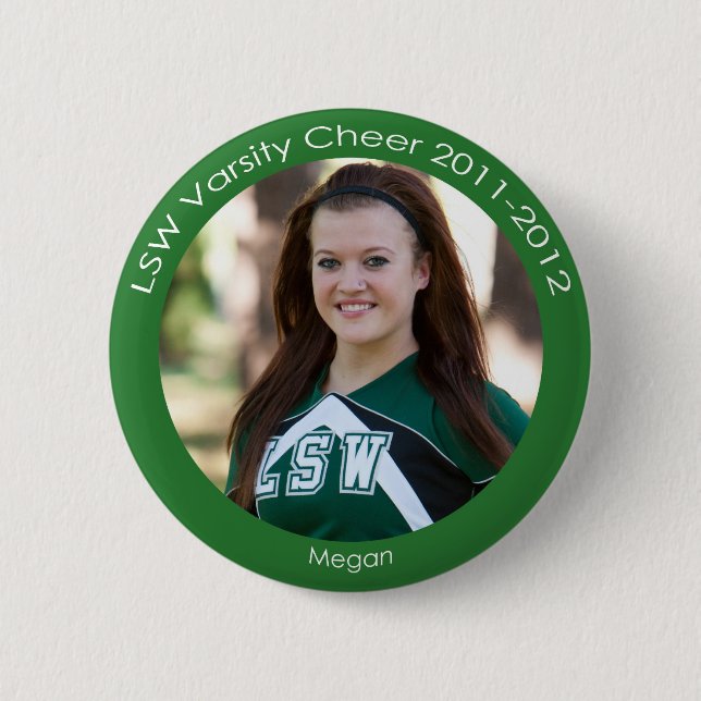 Megan Pinback Button (Front)