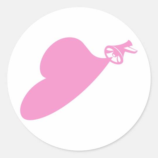 MEGAPHONE CLASSIC ROUND STICKER