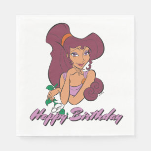 Megara Goddess at Heart Napkins