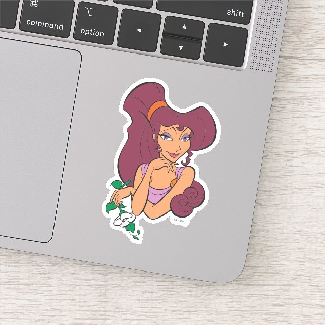Megara Goddess at Heart Sticker (Detail)