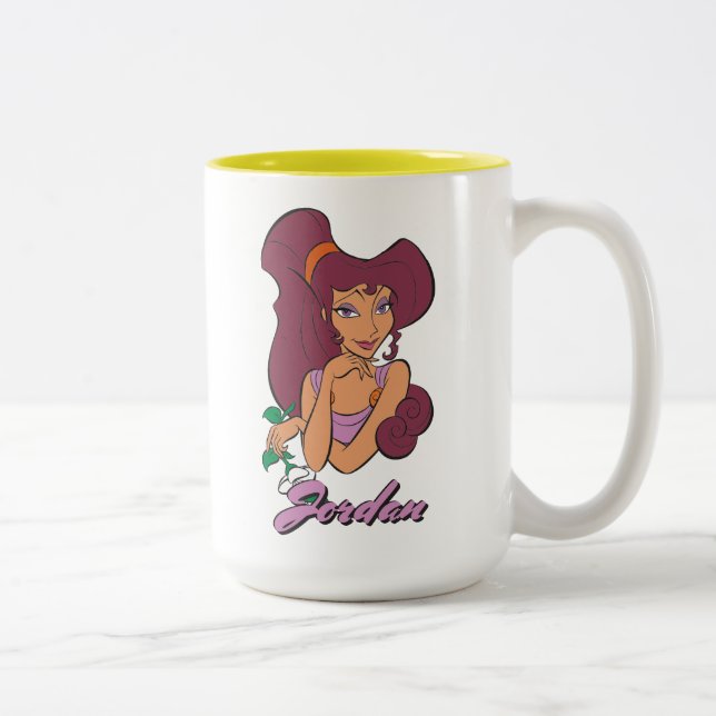 Megara Goddess at Heart Two-Tone Coffee Mug (Right)