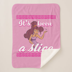 Megara - It's Been a Slice Sherpa Blanket