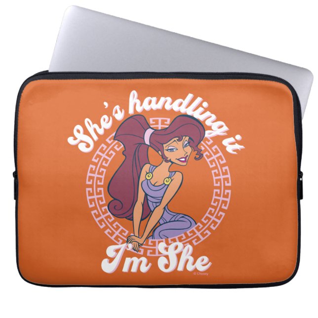Megara - She's Handling It, I'm She Laptop Sleeve (Front)
