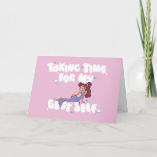 Megara - Taking Time For My Best Self Card