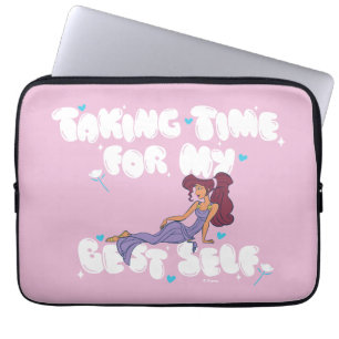 Megara - Taking Time For My Best Self Laptop Sleev Sleeve
