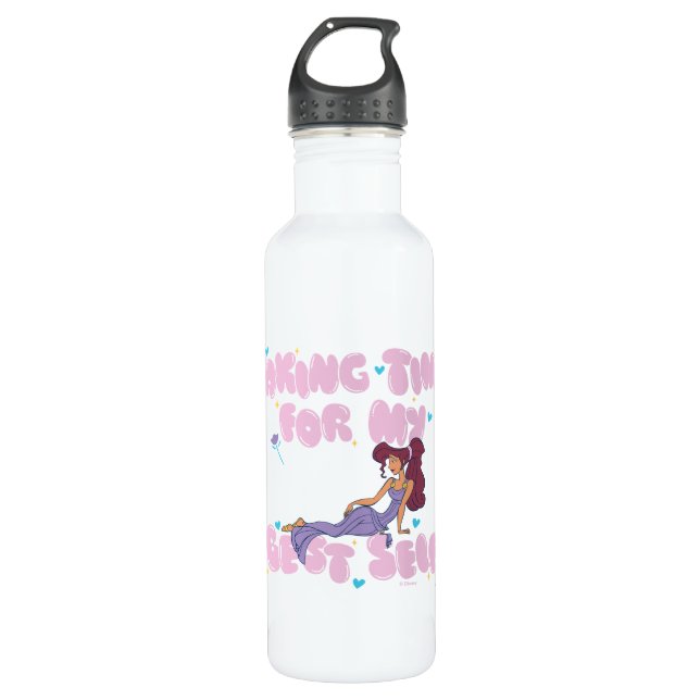 Megara - Taking Time For My Best Self Stainless St Steel Water Bottle (Front)