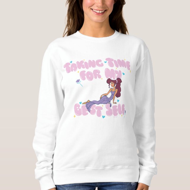 Megara - Taking Time For My Best Self Sweatshirt (Front)