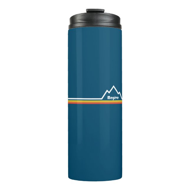 Megève France Thermal Tumbler (Front)