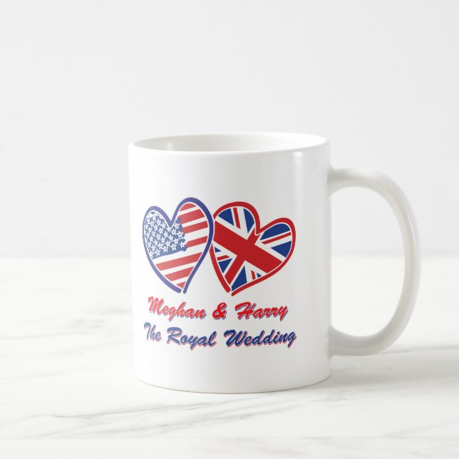 Meghan and Harry The Royal Wedding Coffee Mug (Right)