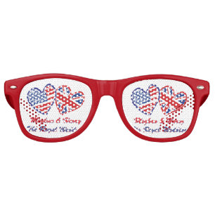 Meghan-and-Harrys Wedding Retro Sunglasses