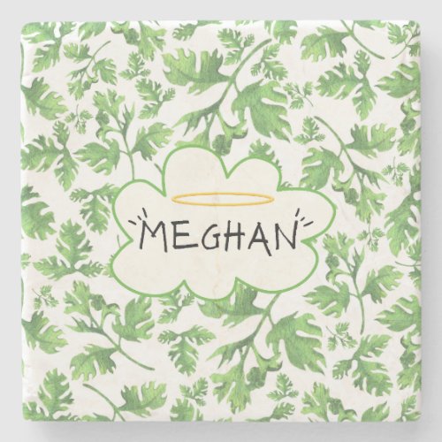 Meghan Halo Ring Doodle Cloud Aesthetic Names Stone Coaster