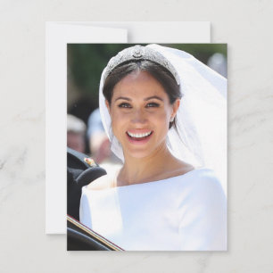 Meghan Markle Royal Wedding Thank You Card