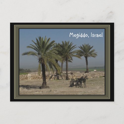 Megiddo Israel Postcard