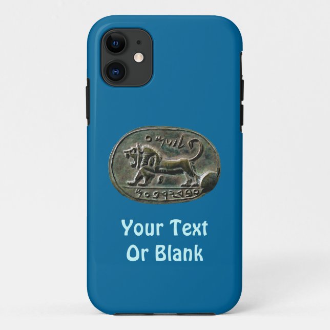 Megiddo Seal Case-Mate iPhone Case (Back)
