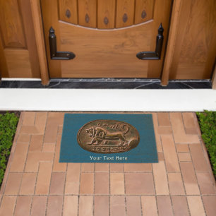 Megiddo Seal Fiber Doormat