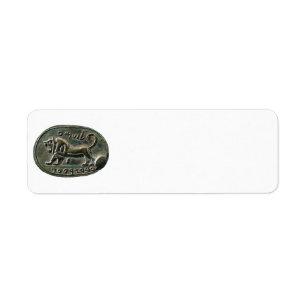 Megiddo Seal Label