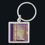 Megillah  in a silver case, Vienna, c.1715 Keychain<br><div class="desc">Austrian School's Megillah (Scroll of Esther) in a silver case,  Vienna,  c.1715 located at the Jewish Museum,  London. The Megillah (Scroll of Esther) in a silver case,  Vienna,  c.1715 was created around the 18th century.</div>