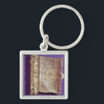 Megillah in a silver case, Vienna, c.1715 Keychain<br><div class="desc">Austrian School's Megillah (Scroll of Esther) in a silver case, Vienna, c.1715 located at the Jewish Museum, London. The Megillah (Scroll of Esther) in a silver case, Vienna, c.1715 was created around the 18th century.</div>