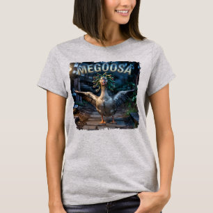 Megoosa Photographic – Medusa Goose Funny Scary T-Shirt