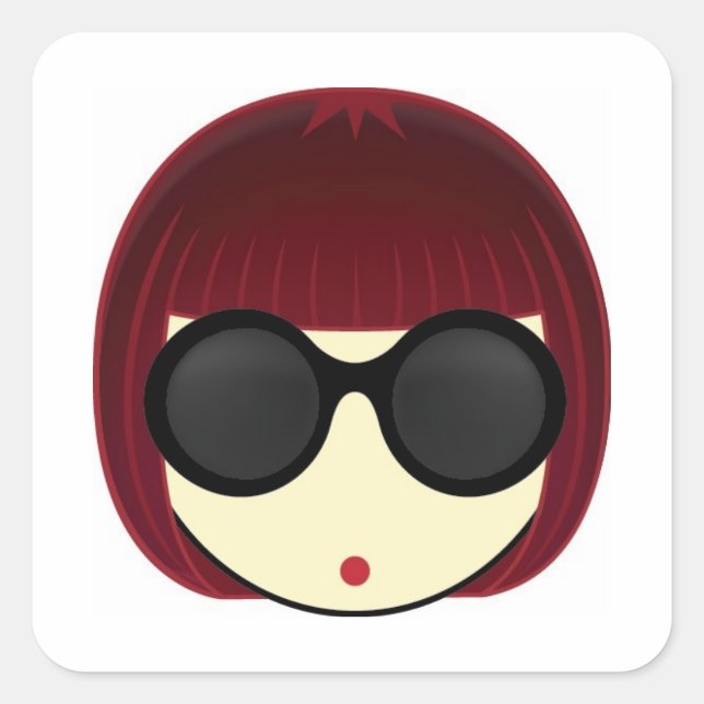 MEGUMI•O SQUARE STICKER (Front)