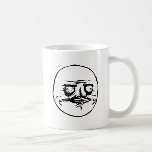 Megusta Meme Face from reddit 9gag 4chan Coffee Mug